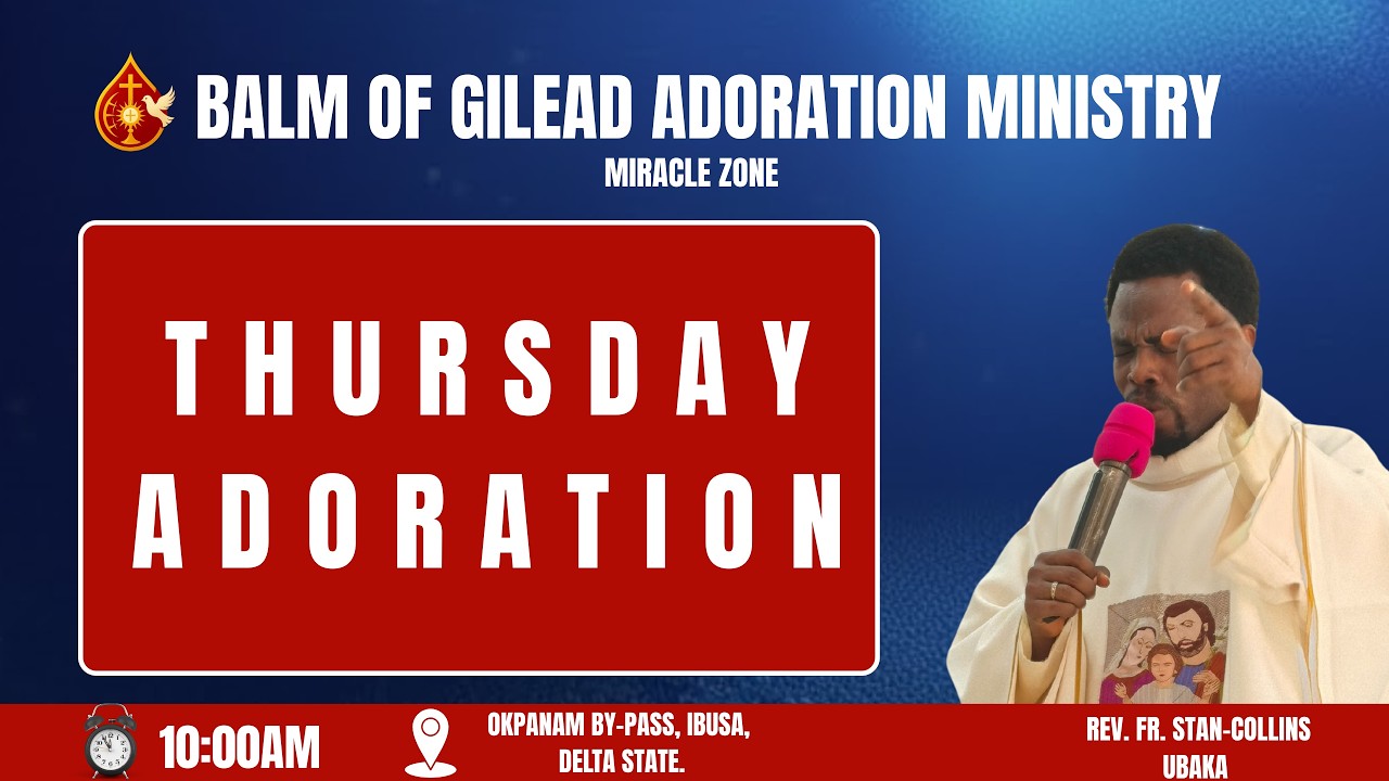 THURSDAY ADORATION || CATHOLIC LIVE MASS TODAY || HOLY MASS