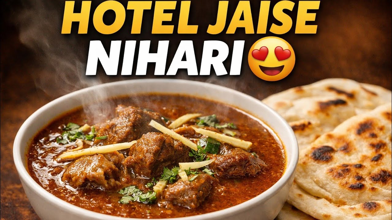 Hotel Style Beef Nihari Recipe | Asli Delhi Wali Nahari | Full Taste Guarante #nahari#nihari #recipe