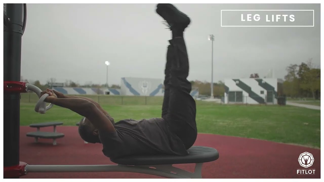 Leg Lifts on the FitLot Sit Up Bench