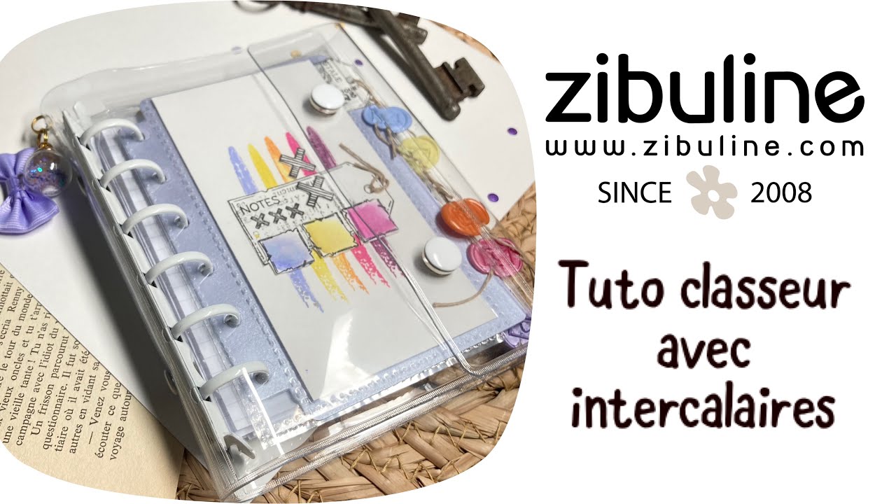 Tuto classeur de note avec intercalaires nouveautés rentrée DT zibuline