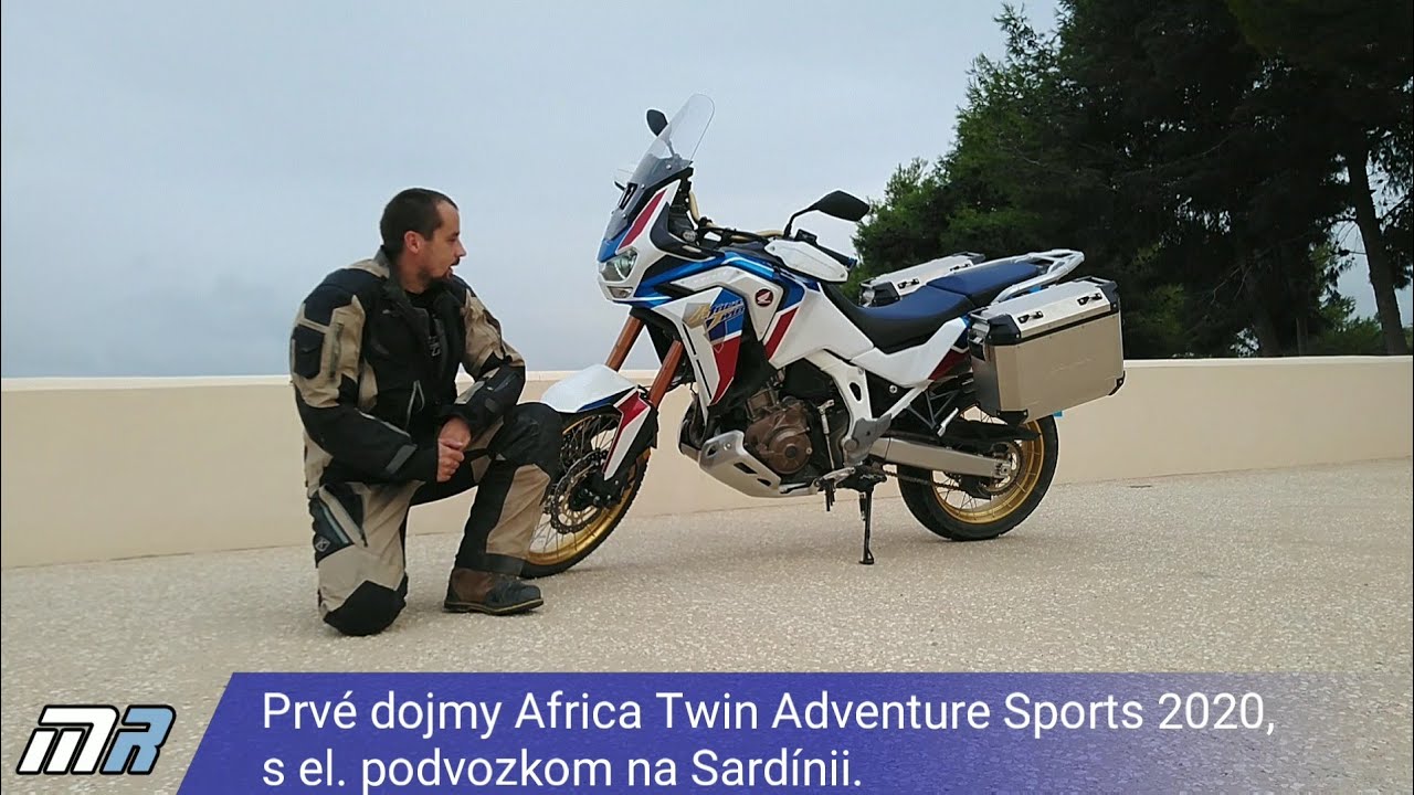 Prvé dojmy Africa Twin Adventure Sports 2020, s el. podvozkom na Sardínii - motoride.sk