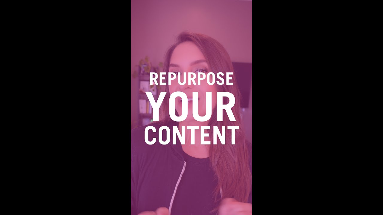 Repurpose your content like a pro!