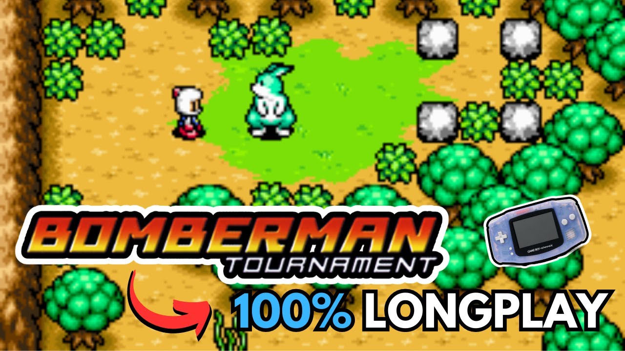 Bomberman Tournament (🎮GBA) - ✨HD Longplay | 100% Completion | No Commentary