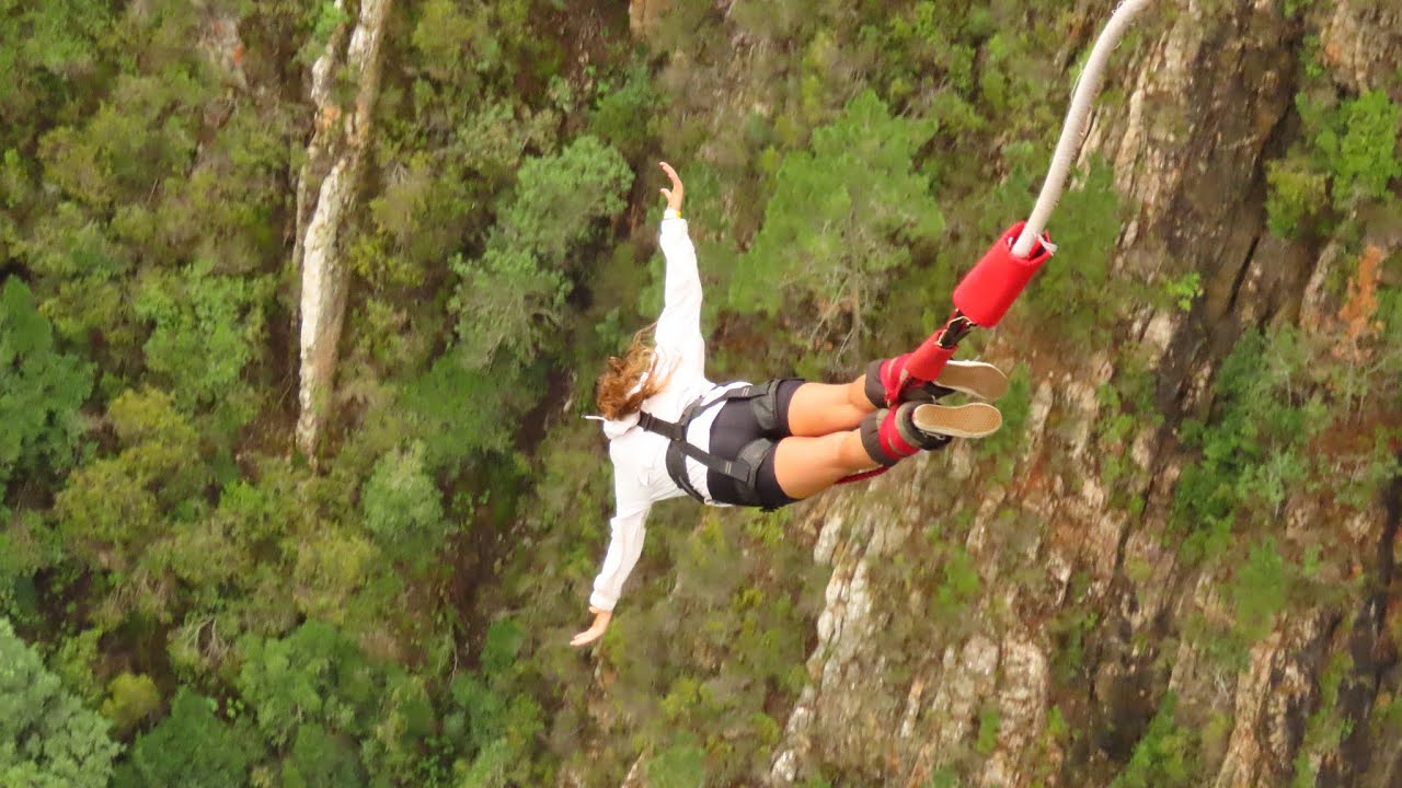 VLOG ÁFRICA DO SUL 🇿🇦: PULEI DO MAIOR BUNGEE JUMP DO MUNDO 🫣🌍 | 216m DE QUEDA
