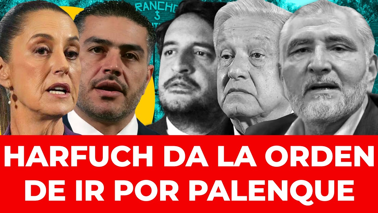 ¡AMLO ACORRALADO! Harfuch se rebela y ordena el ataque contra el círculo de AMLO