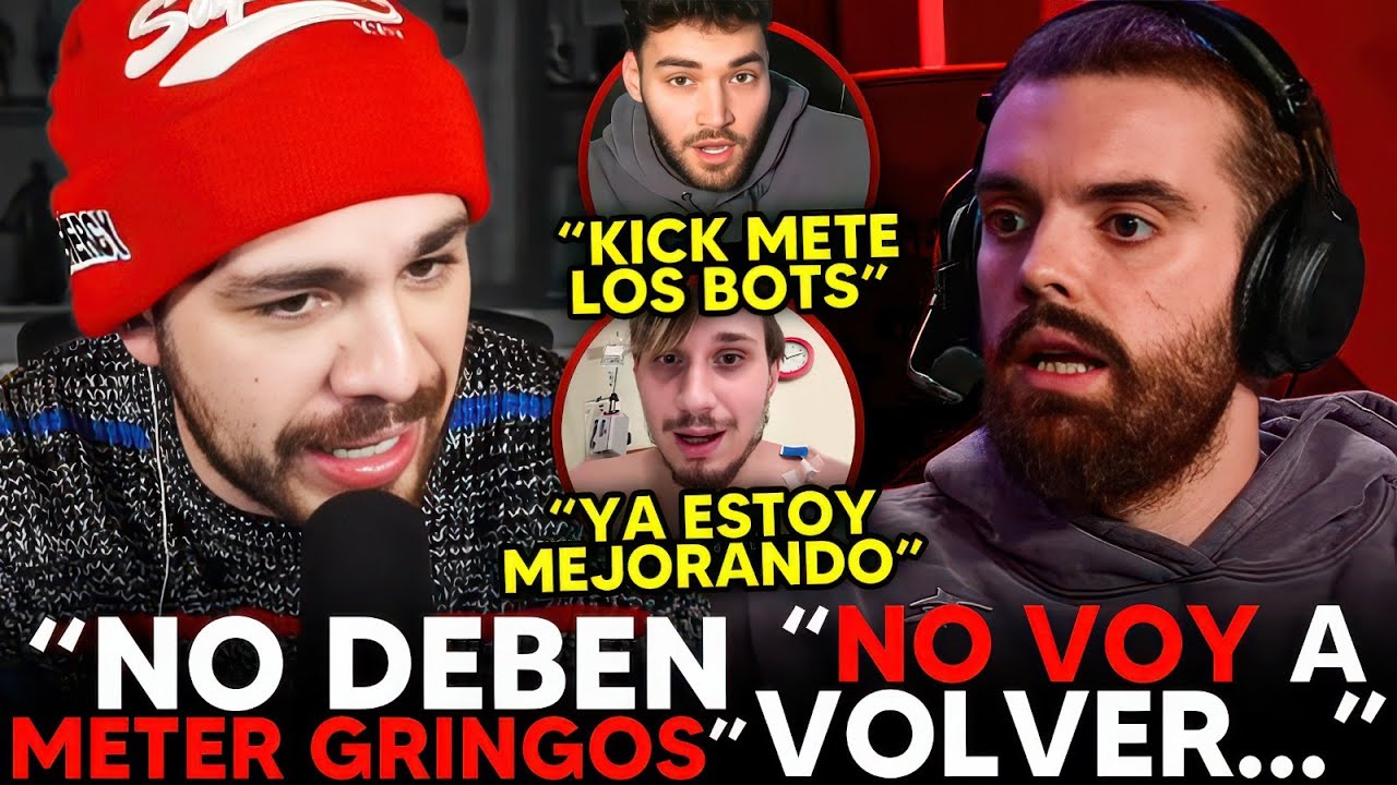 IBAI &iexcl;NO VOLVER&Aacute; a TWITCH! JUANSGUARNIZO &iexcl;DURO contra TWITCH! ADIN ROSS &iexcl;ACUSA a KICK de METER BOTS!