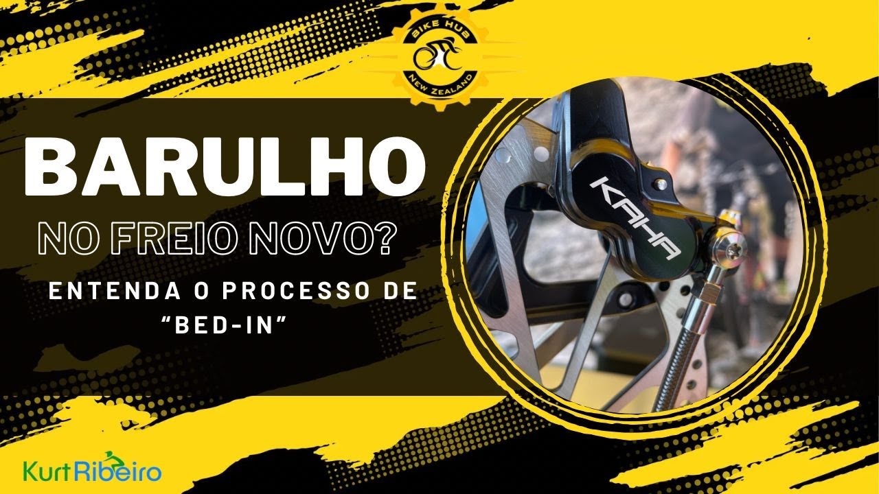 Freio da Bike Nova Com Barulho? Aprenda a Eliminar o Barulho e Aumentar a Potência do Freio a Disco.