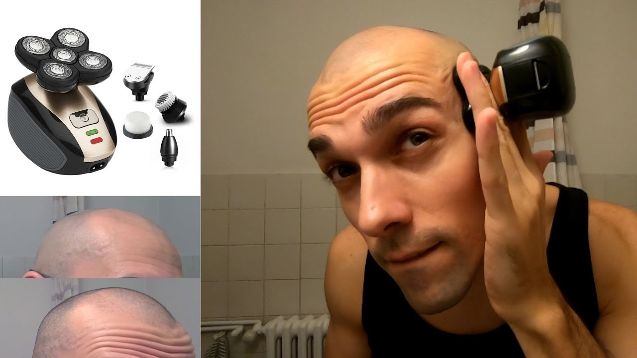 Cheap, 20$ BALD HEAD SHAVER  / 5 IN 1 4D Rotary Electric Shaver Rechargeable / Beard Trimmer