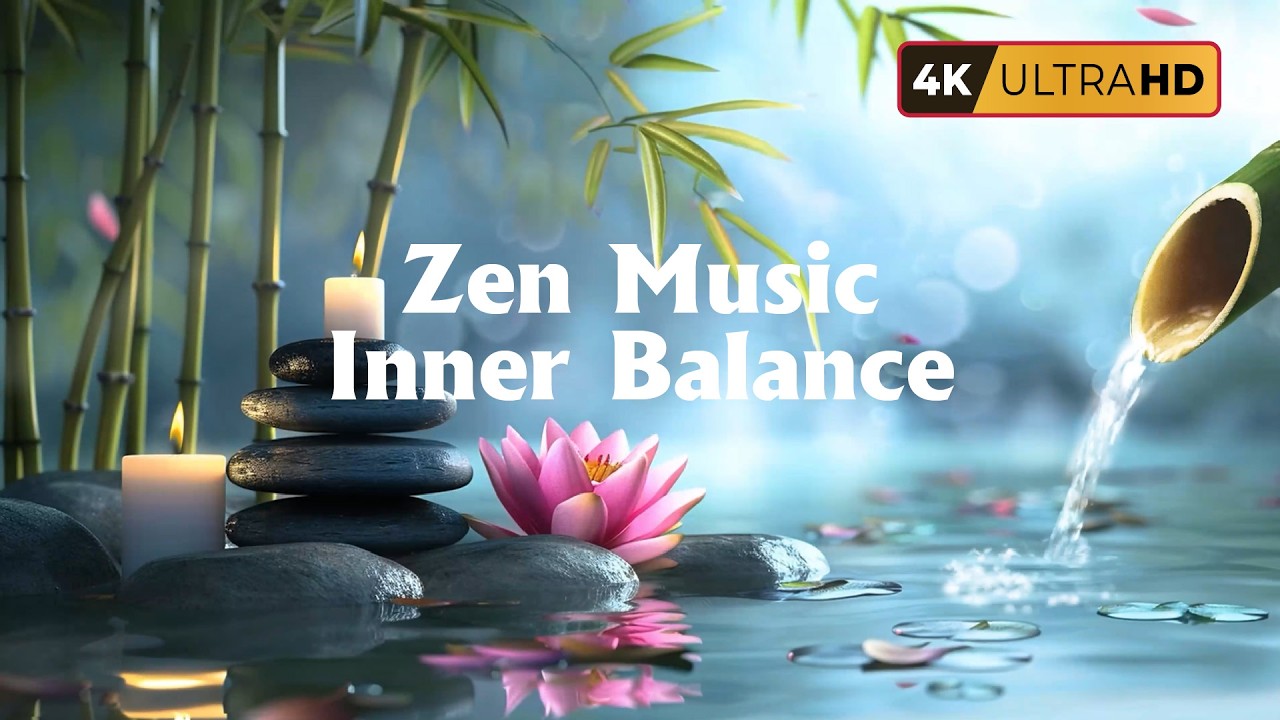 Zen Music For Inner Balance, Peaceful Spirit, Relaxation, Mindful Meditation & Healing Energy