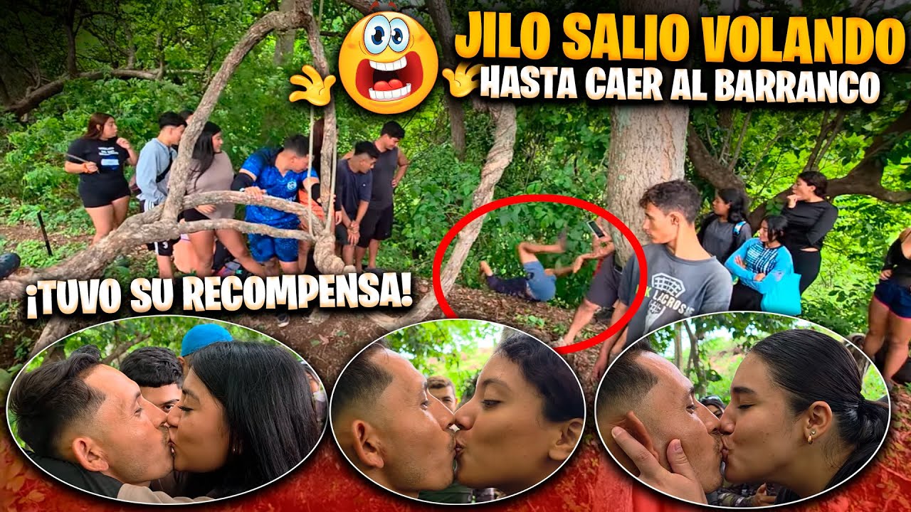 IMPACTANTE SALTO DE JILO. Nos sacó un gran susto con este salto que hizo. Tuvo sus premios