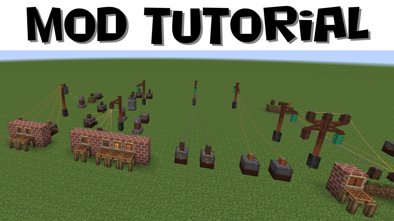 Immersive Engineering Tutorial #2 - Power Distribution and Networks (MC 1.7.10)