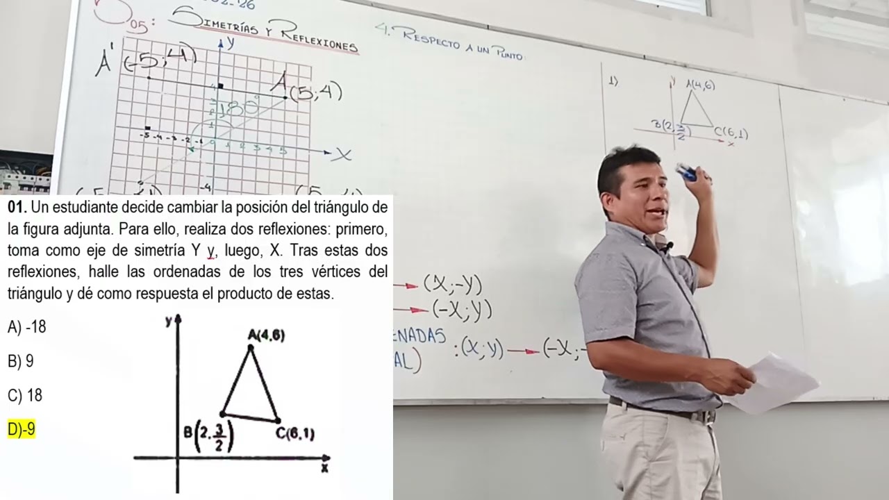 SIMETRÍAS Y REFLEXIONES - PUNTOS CARDINALES 5TO PRE