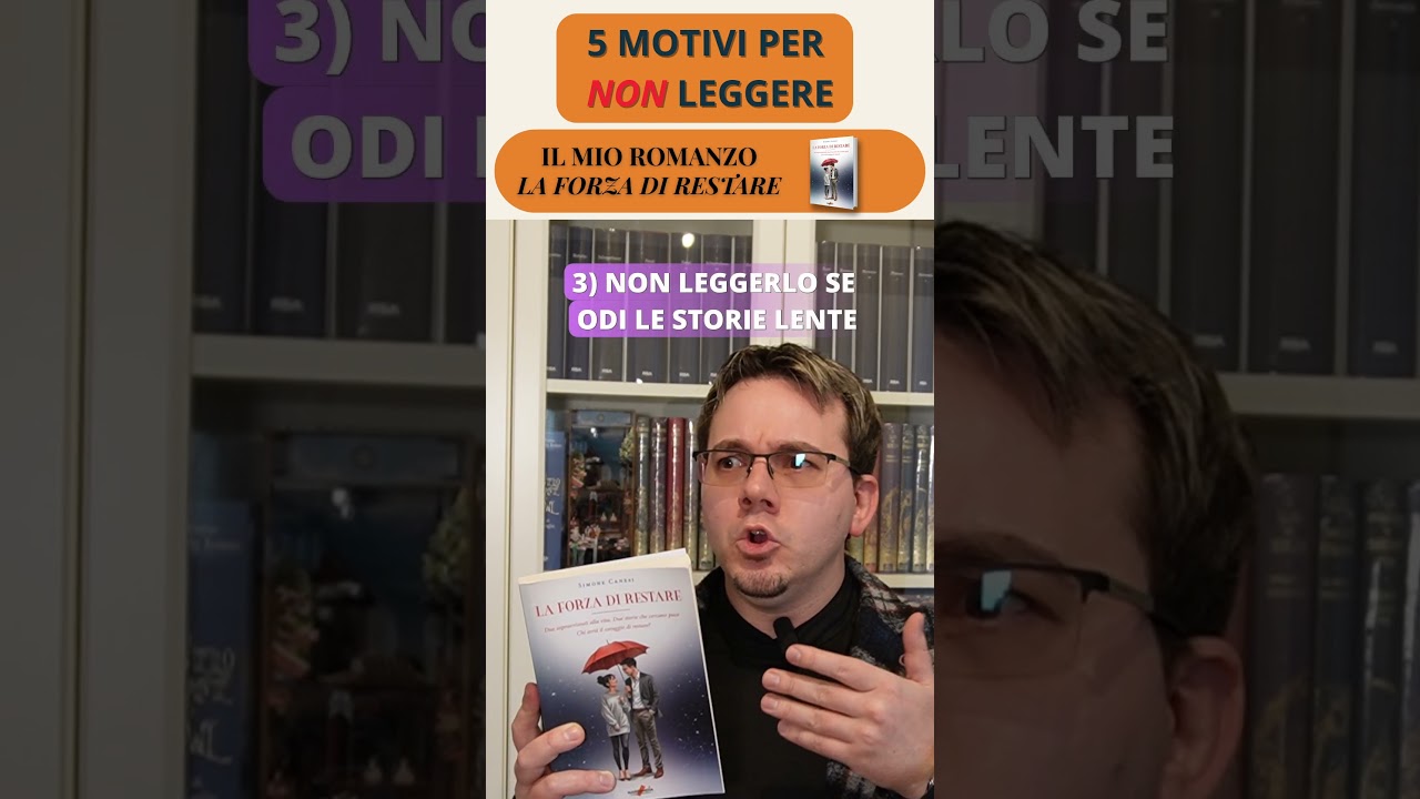 5 ragioni per NON leggere il mio romanzo: La forza di restare