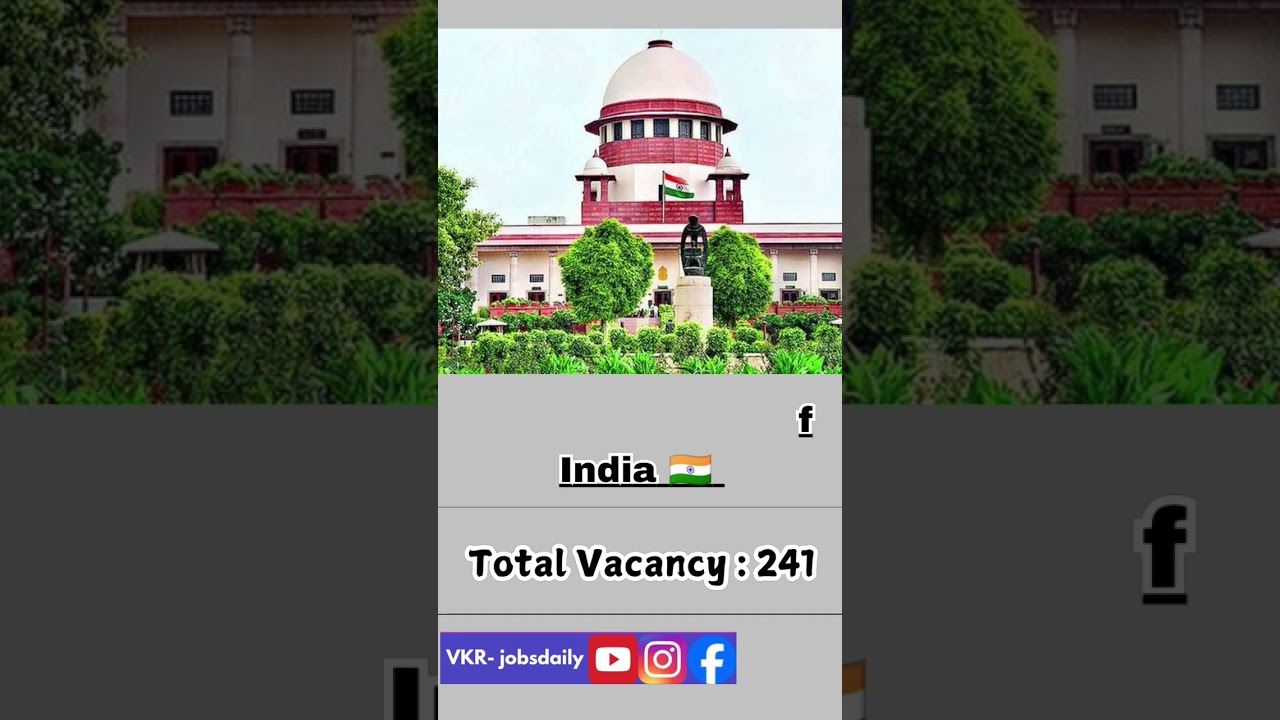 Supreme Court Junior Court Assistant Recruitment 2025