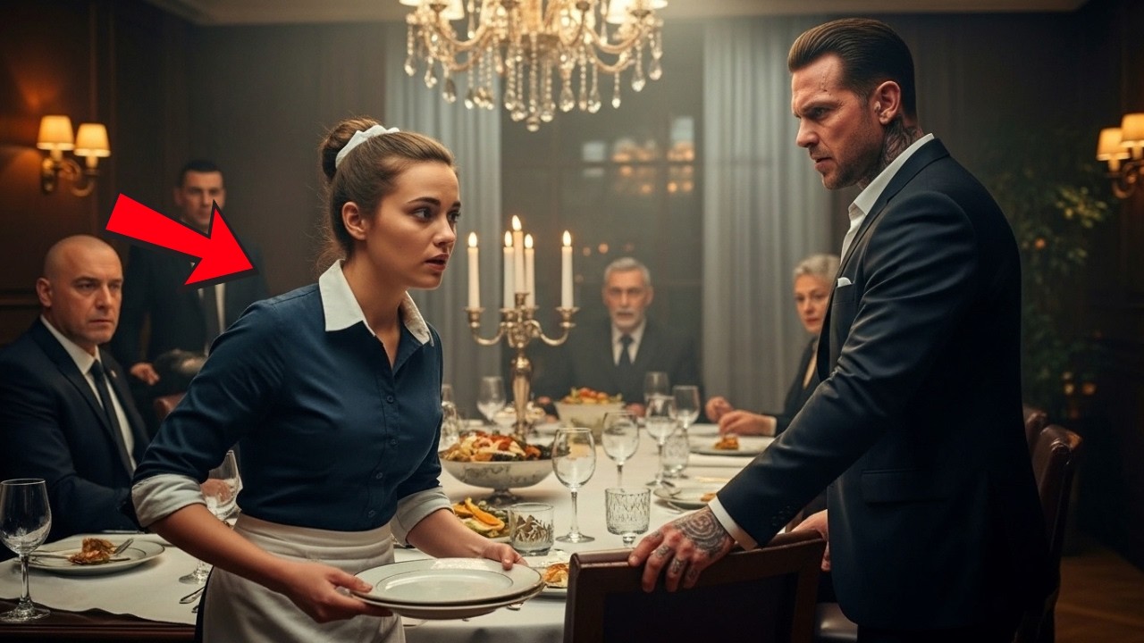 She Cleared Plates After Dinner—Then The Mafia Boss Said, “That Girl. Now.”