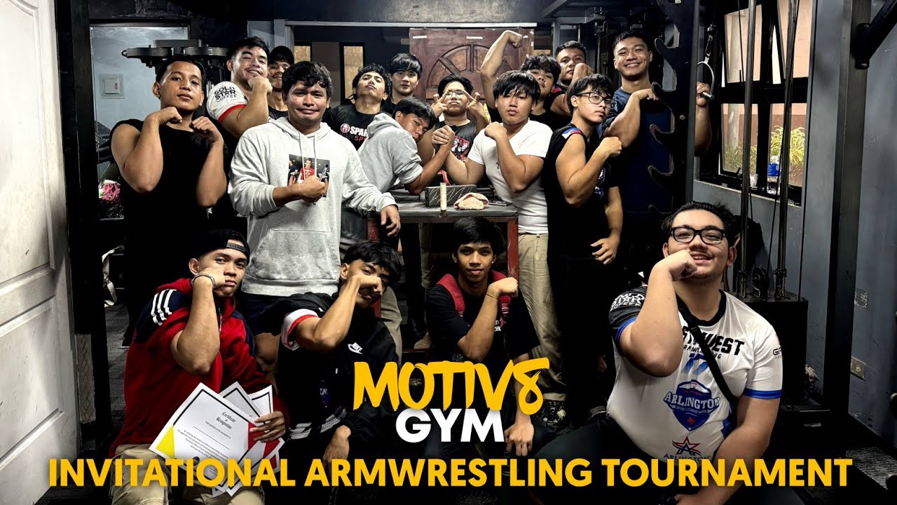 Motiv8 Gym Invitational Armwrestling Tournament - FINALS
