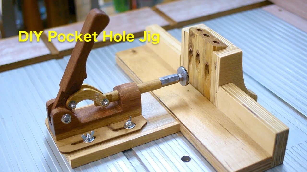 DIY Pockethole jig ２　木製治具２