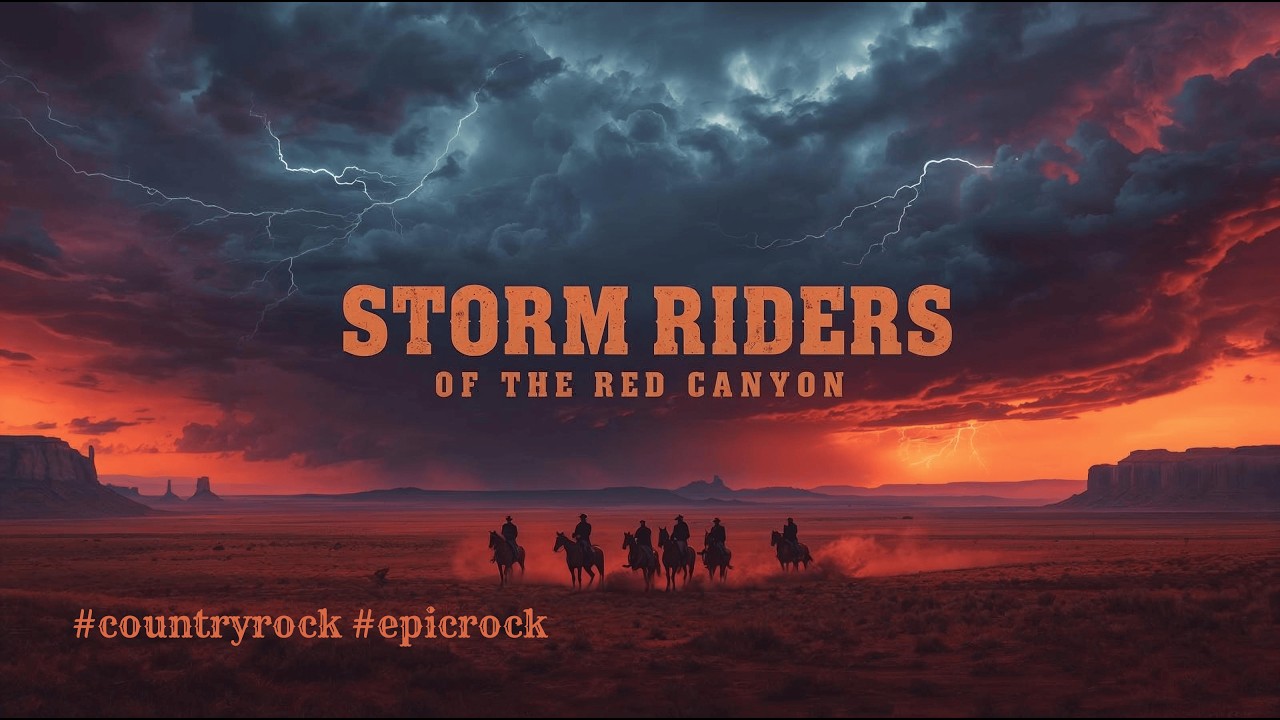 Storm Riders of the Red Canyon - #countryrock