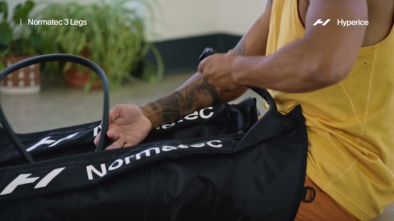 Jeremy Walton best ways to recover with Normatec 3 Legs