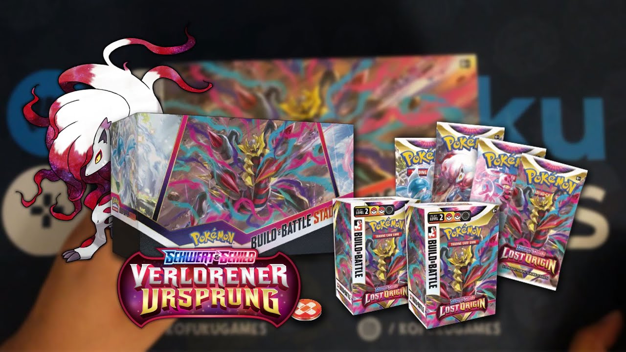 Lost Origin / Verlorener Ursprung Battle Build Stadium Box Opening