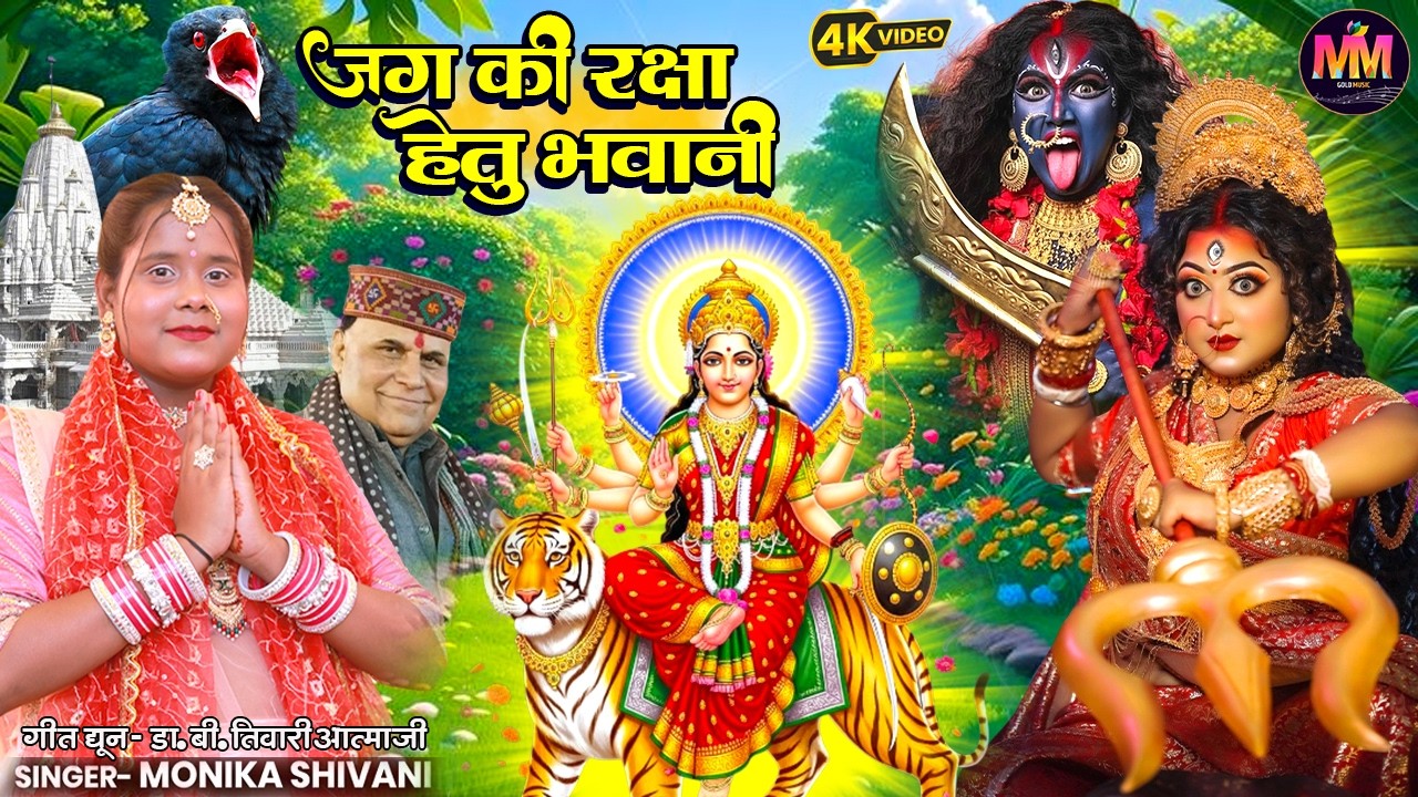 #video- जग की रक्षा हेतु भवानी | #Monika Shivani | Bhojpuri New Devi Geet 2026 | #newdevigeet2026 🌺