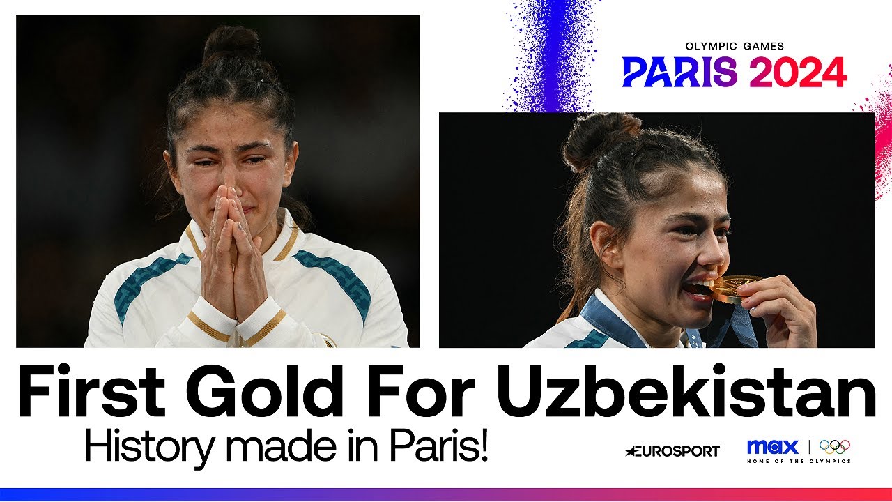 Diyora Keldiyorova makes history as first Uzbek and first woman to win judo Olympic gold #Paris2024