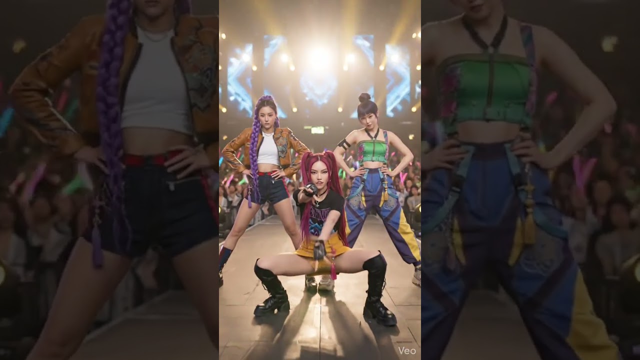 K-pop Demon Hunter Concert #viral #reels #ai #kpop #kpopdemonhunters #trending #shorts #dance