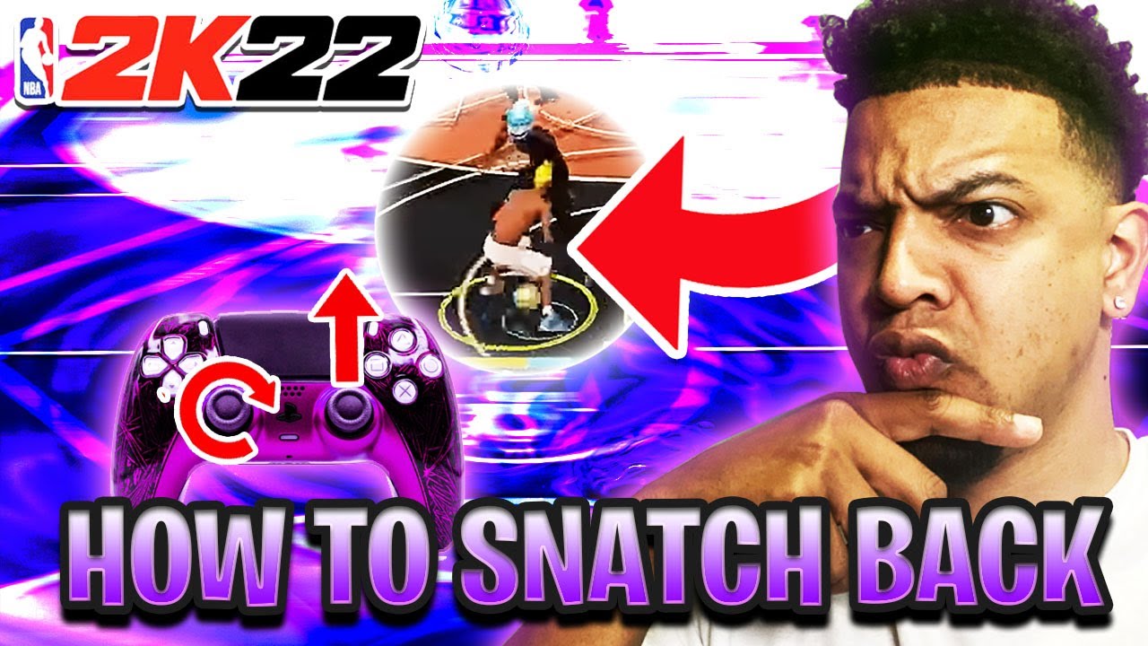 HOW TO DO THE SNATCHBACK IN NBA2K22 ~ THIS MOVE WILL START YOUR COMBOS!!