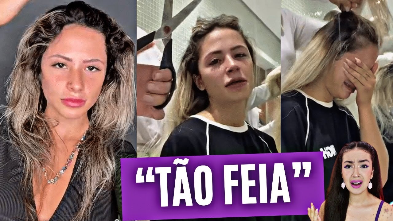 NATHALIA VALENTE SURTA E TIRA MEGA HAIR AOS PRANTOS! TAVA SOFRENDO HATE NO TIKTOK😰