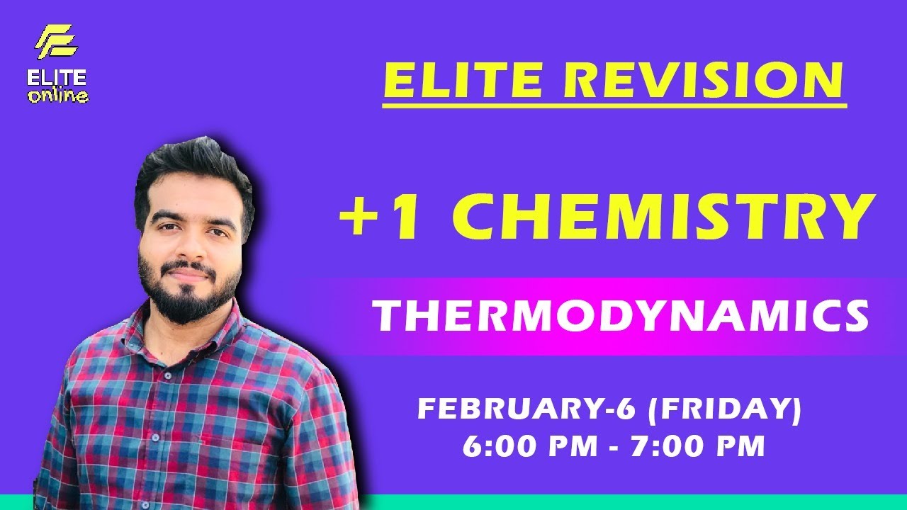 THERMODYNAMICS #plusone  #chemistry  #elitelearners  #tirur