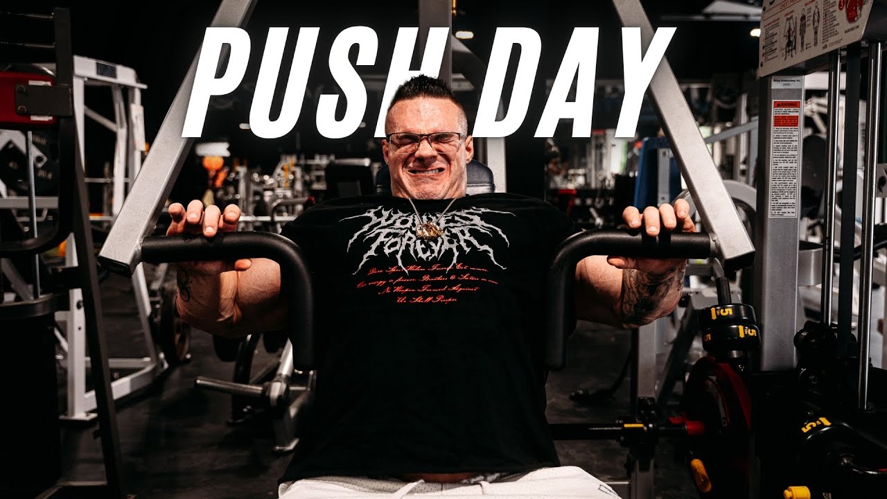 Nick Walker | PUSH DAY! | 18 WEEKS FROM THE O!!