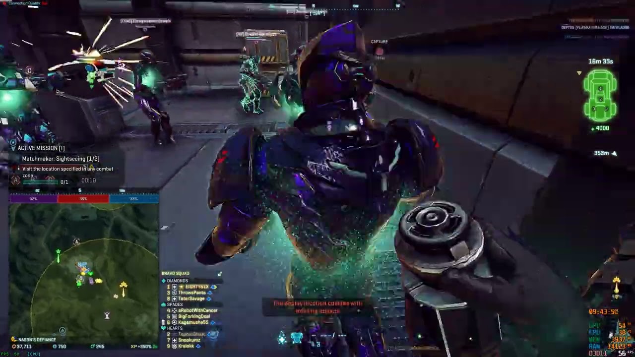 shield recharging field standard usage