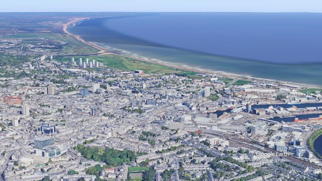 Aberdeen Aerial View 3D  Stunning 4K Drone Tour of Scotland&rsquo;s Granite City