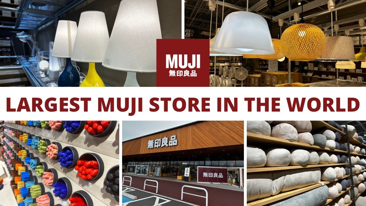 [無印良品] Shopping at the Largest MUJI  Store in the World | Newest MUJI Store in Nara, Japan