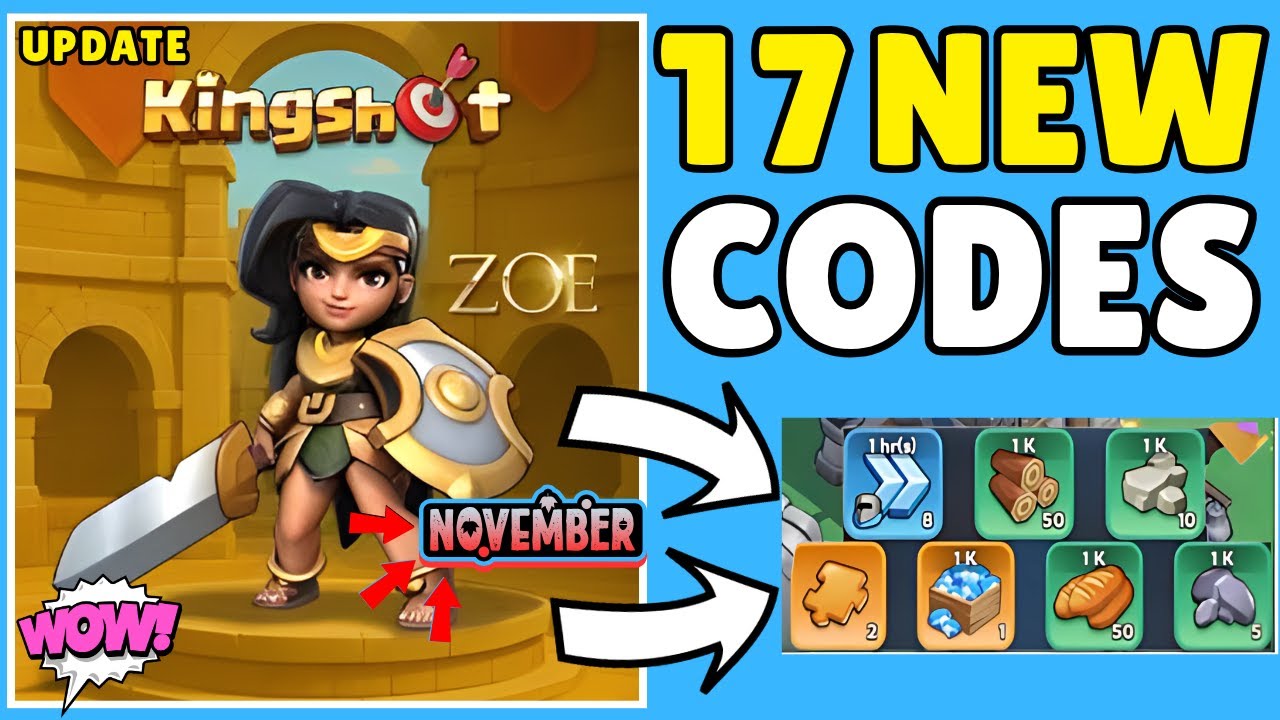 November Codes✴️Kingshot Gift Codes 2025 | Kingshot Redeem Codes - How to Redeem Code guide gameplay