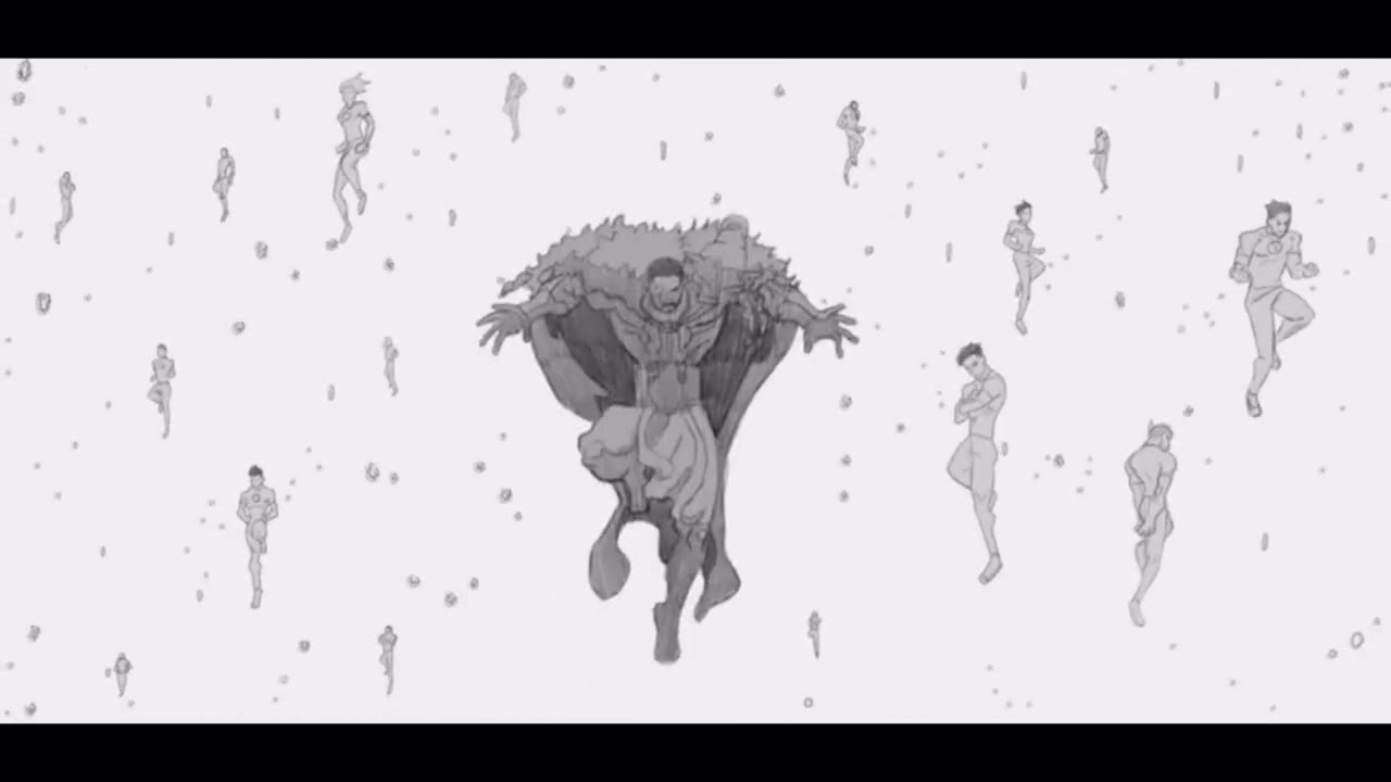 Invincible vs thragg&rsquo;s children fan animation (WITH AUDIO)