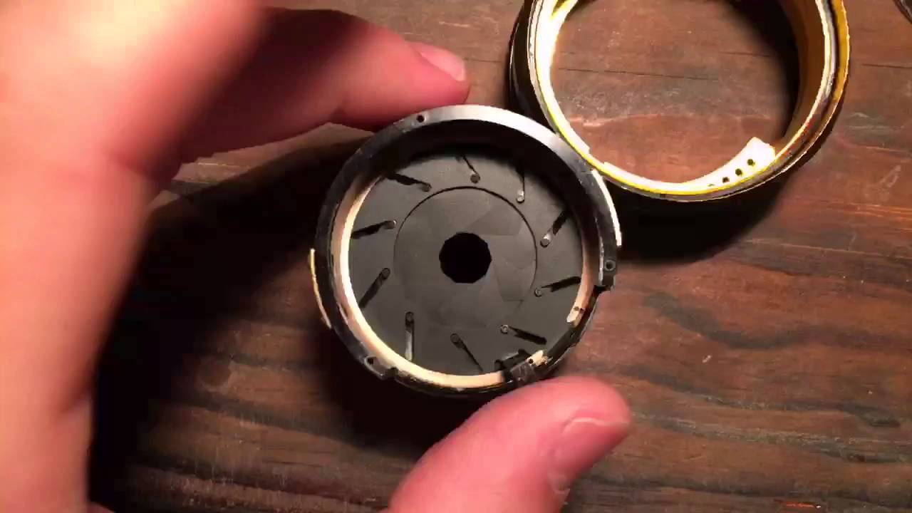 Voigtlander 35mm aperture blade fix