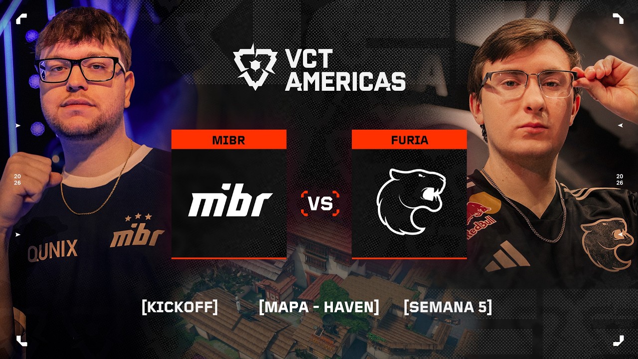 MIBR vs FUR — VCT Americas Kickoff — Llave Superior Gran Final — Mapa 3