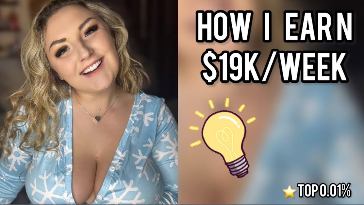 How I Grew My OnlyFans to $19,000 a Week Using Social Media