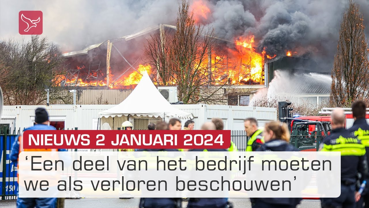 Grote brand bij bedrijf in Rutten en jubileumjaar jongste gemeente begonnen | Dit is Flevoland