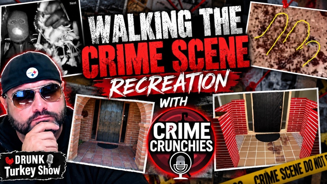 Nancy Guthrie: Walking the Crime Scene Recreation with Crime Crunchies #nancyguthrie
