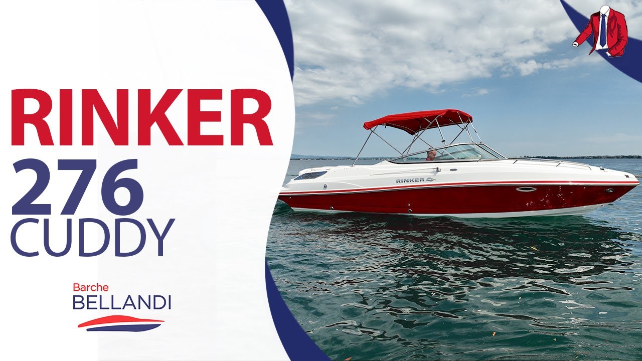 Motoscafo RINKER 276 Cuddy: Recensione Dettagliata e Prova di Velocit&agrave; in Acqua - Oscar Bellandi