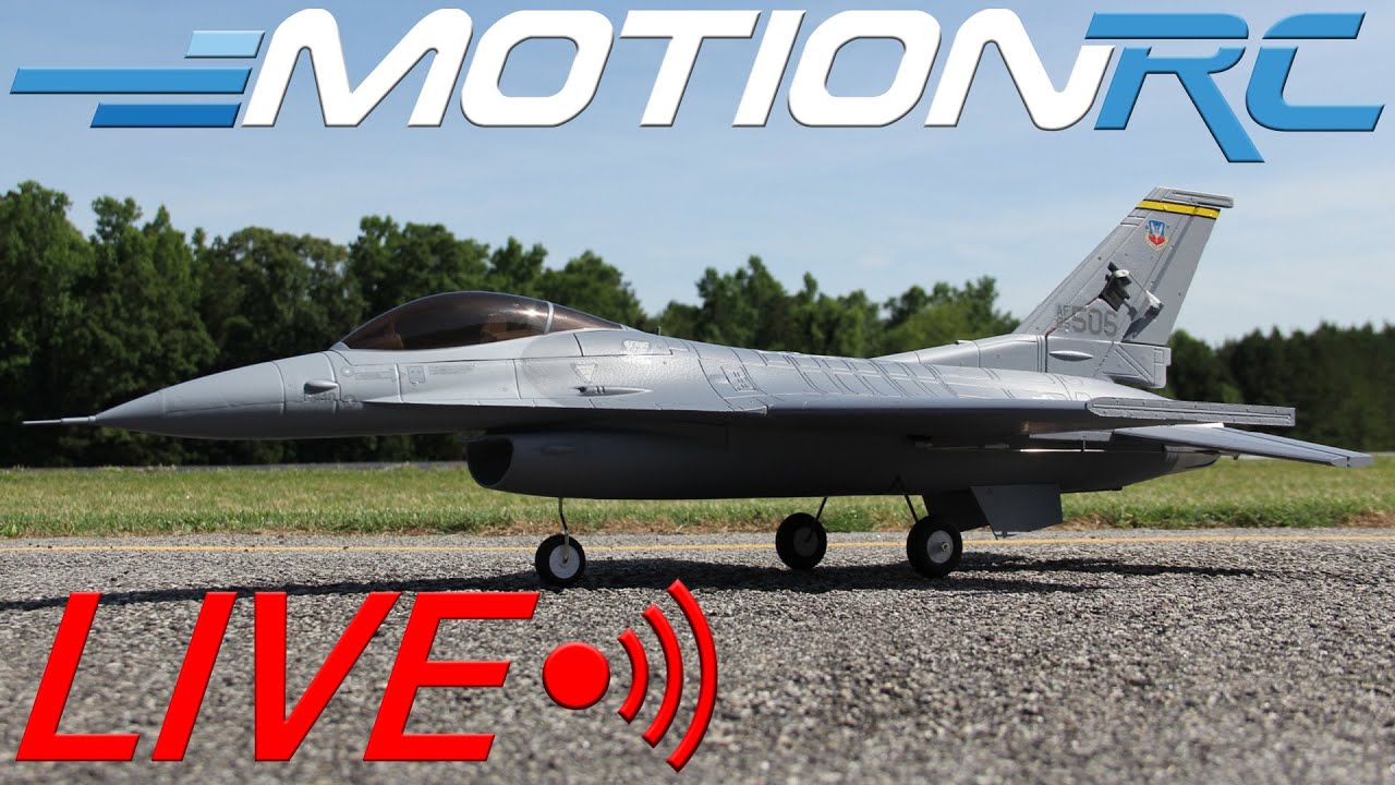 Unboxing the Freewing F-16 Falcon 64mm EDF Jet V2 | Motion RC LIVE