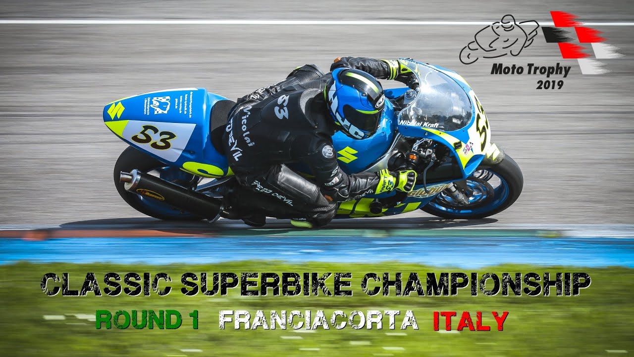 Classic Superbike Championship Round 1 | Franciacorta, Italy | Suzuki GSX-R 750