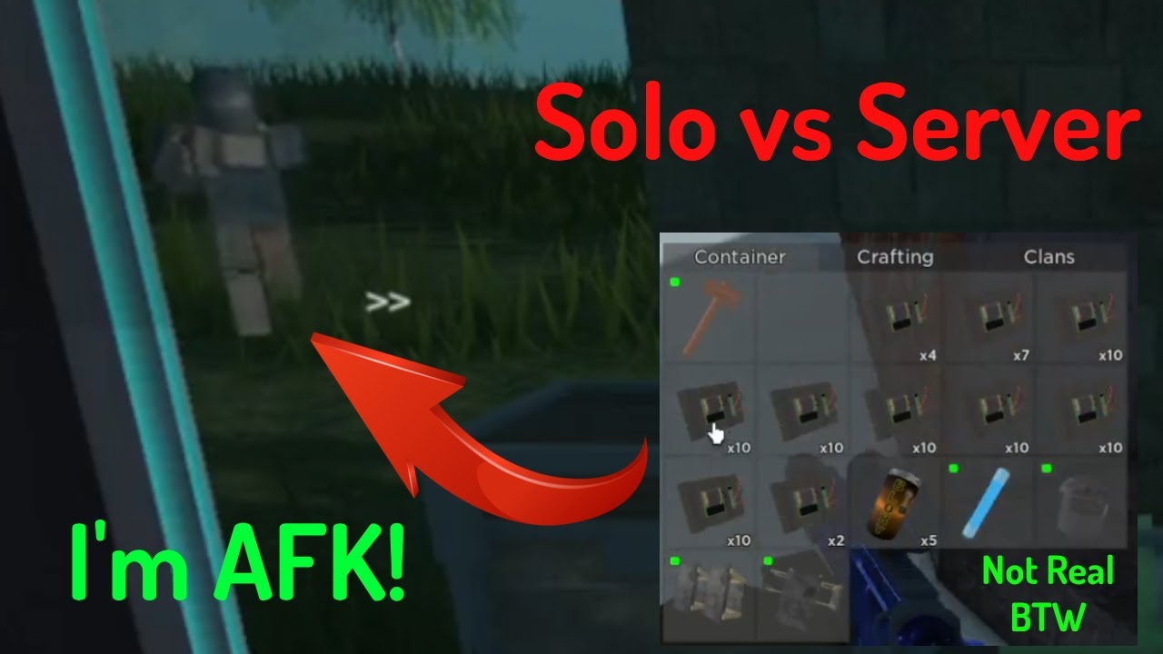Solo vs Server | Trident Survival v2
