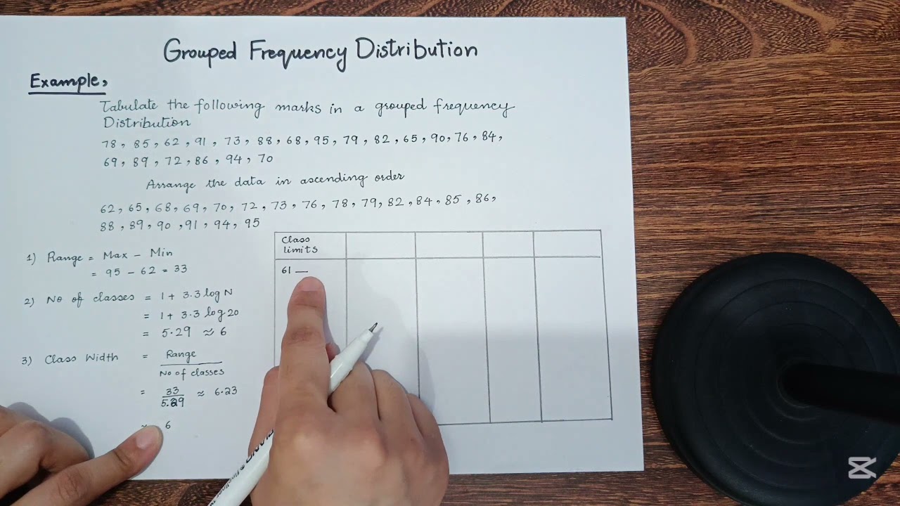 Lecture: 70 Grouped Frequency Distribution | Numerical Example