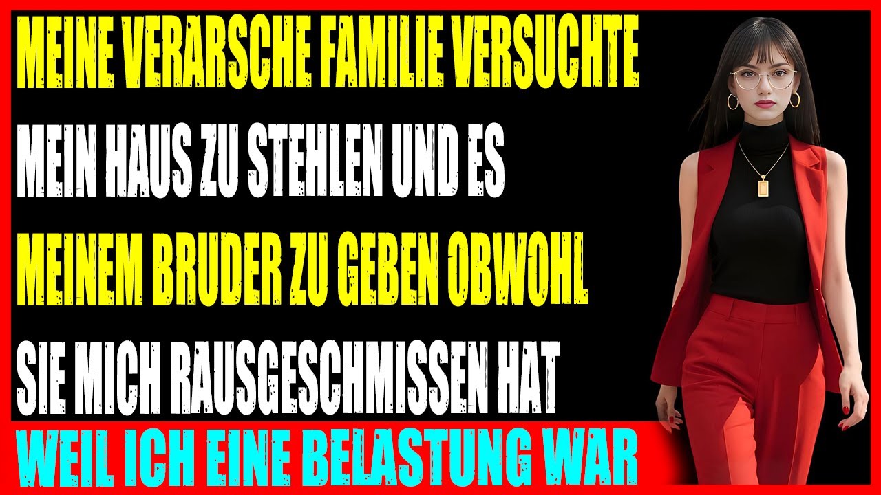 Meine Familie wollte mein neues Haus für meinen Bruder stehlen nachdem sie mich rausgeworfen haben