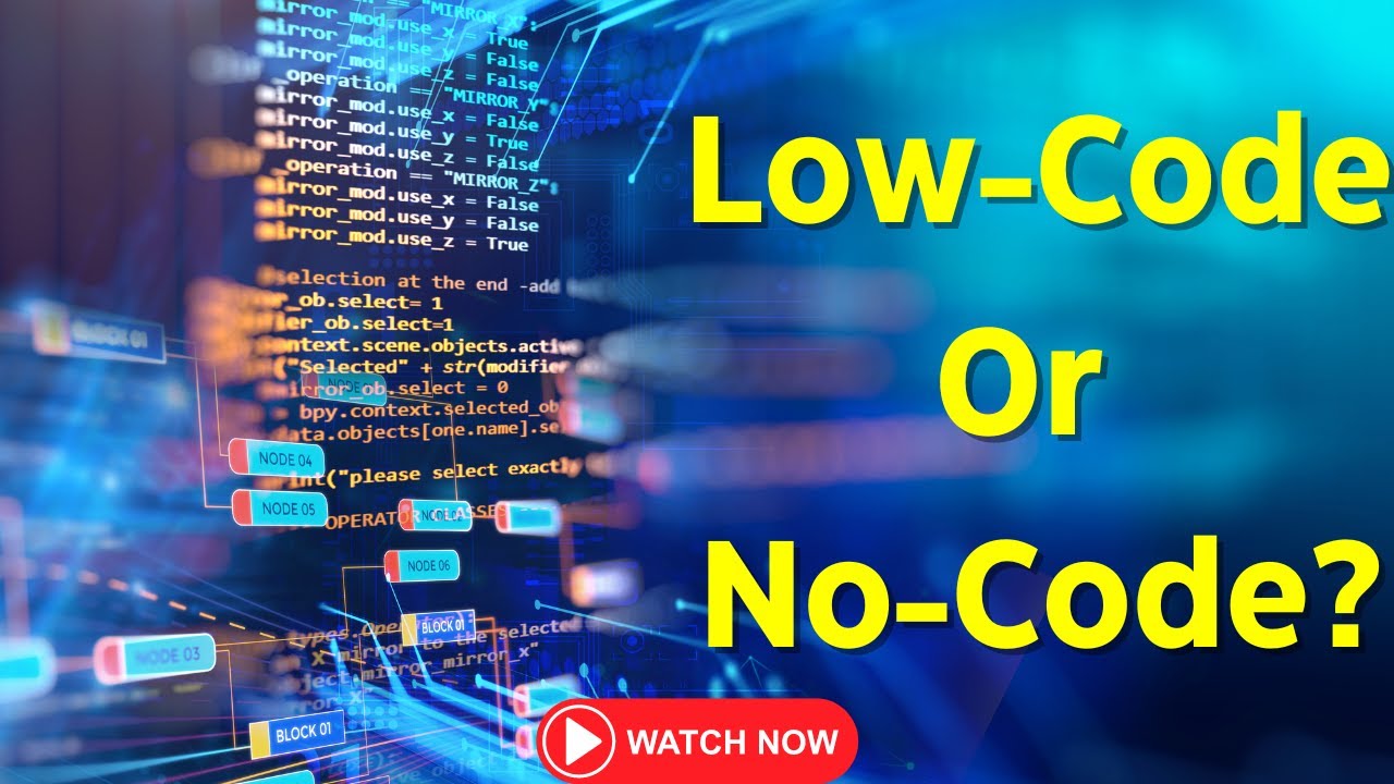 Demystifying AI: The Revolution of Low-Code and No-Code Platforms