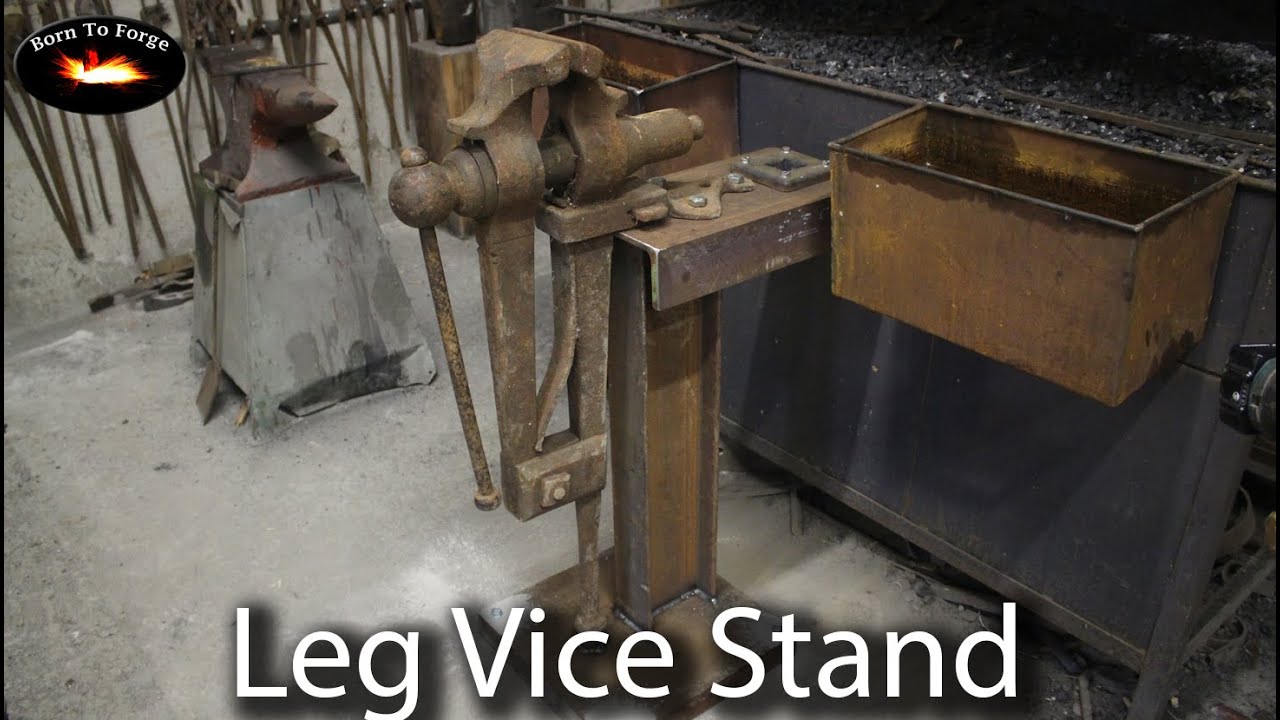 Blacksmiths Leg Vice Stand
