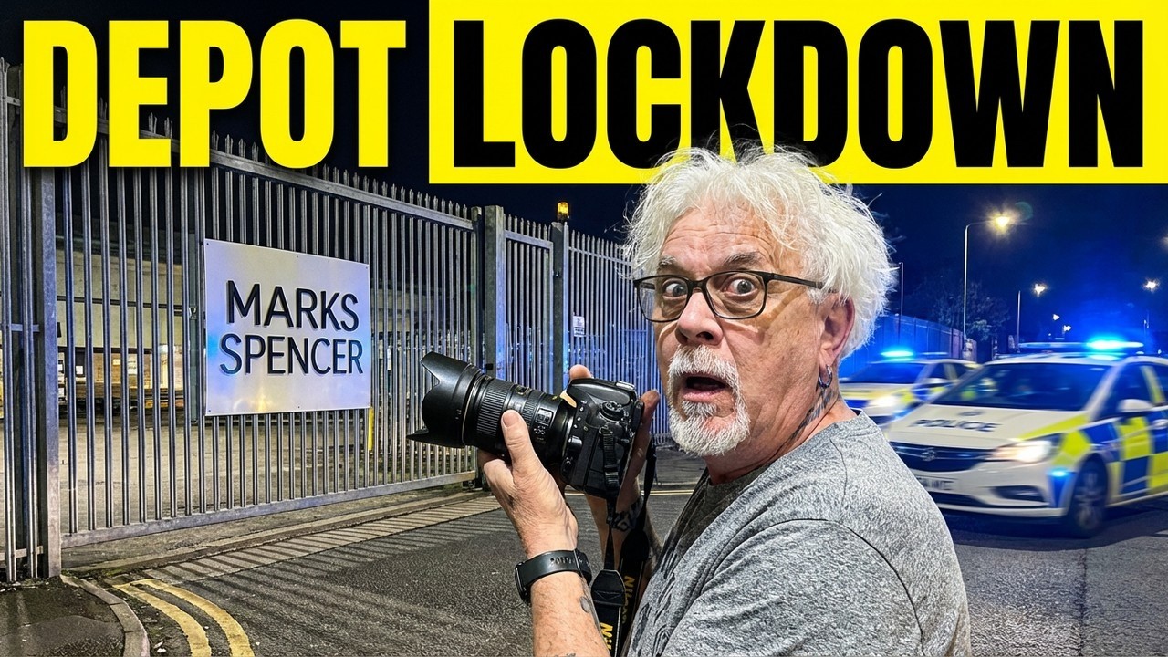 MARKS & SPENCER LOSE THEIR MINDS OVER A CAMERA 🤯 | FULL DEPOT LOCKDOWN | POLICE CALLED IN PANIC